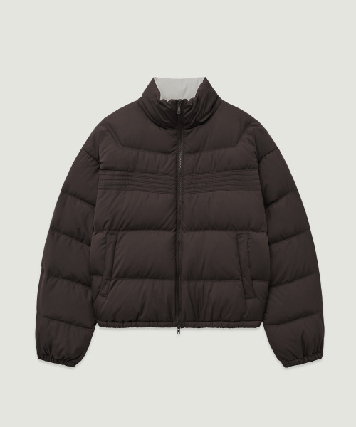 LMOOD（エルムード）の「ケンダルクロップダウンプファーココアブラウン（ダウンジャケット/コート・レディース・ブラウン・44/46/48）」の2枚目の写真