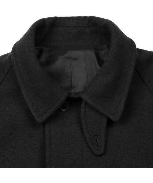 sortie(ソルティ)の「Bonheur Wool Balmacaan Coat (Black)(チェスターコート・メンズ・その他・LARGE/MEDIUM/X-LARGE)」の2枚目の写真