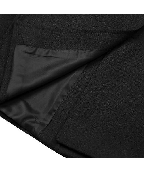 sortie(ソルティ)の「Bonheur Wool Balmacaan Coat (Black)(チェスターコート・メンズ・その他・LARGE/MEDIUM/X-LARGE)」の6枚目の写真