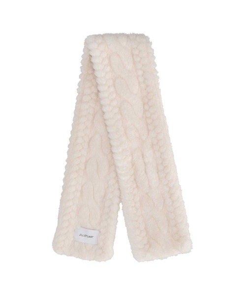 JILL STUART（ジルスチュアート）の「フェイクファー 差込マフラー（マフラー・レディース・ライトグレー/ブラウン/アイボリー/グレー・FREE）」の5枚目の写真