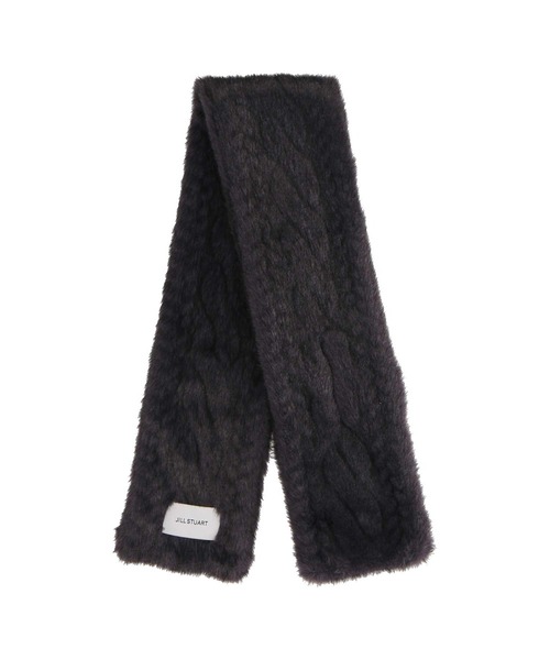 JILL STUART（ジルスチュアート）の「フェイクファー 差込マフラー（マフラー・レディース・ライトグレー/ブラウン/アイボリー/グレー・FREE）」の7枚目の写真