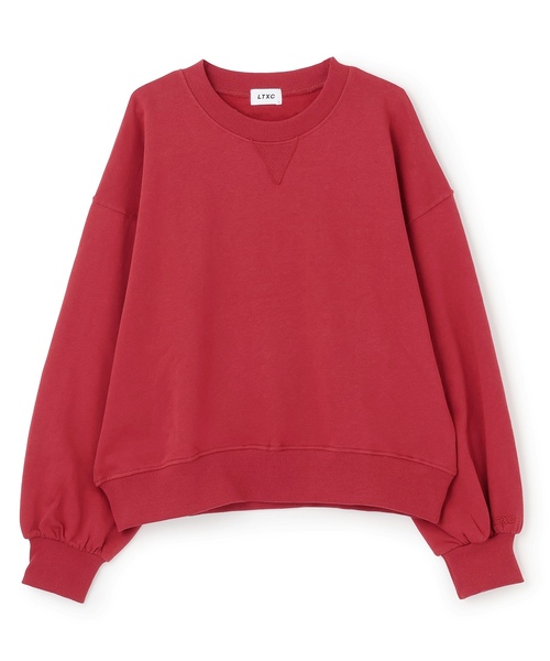 LOVETOXIC（ラブトキシック）の「【裏起毛】綿100%トレーナー（スウェット・キッズ・グリーン/ホワイト系その他/エンジ/ブラック・L:160cm/LL(170cm)/M:150cm/S:140cm）」の12枚目の写真