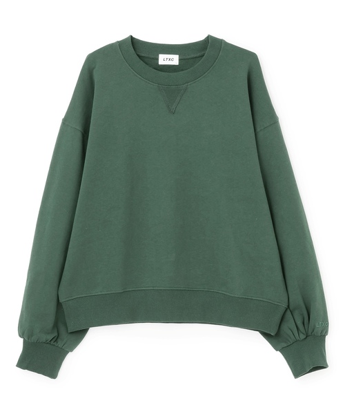 LOVETOXIC（ラブトキシック）の「【裏起毛】綿100%トレーナー（スウェット・キッズ・グリーン/ホワイト系その他/エンジ/ブラック・L:160cm/LL(170cm)/M:150cm/S:140cm）」の14枚目の写真