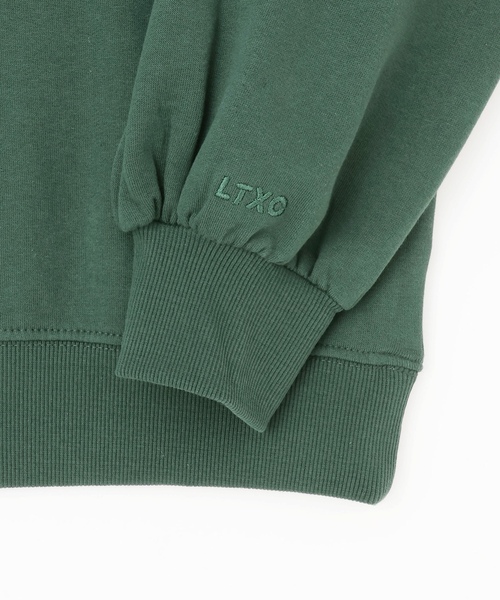 LOVETOXIC（ラブトキシック）の「【裏起毛】綿100%トレーナー（スウェット・キッズ・グリーン/ホワイト系その他/エンジ/ブラック・L:160cm/LL(170cm)/M:150cm/S:140cm）」の18枚目の写真