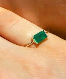 Donnaruma（ドンナルンマ）の「「Lapis note」エメラルドスクエアリング（リング）」