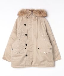 Dream garden（ドリームガーデン）の「ボリュームファー付きモッズコート（モッズコート）」