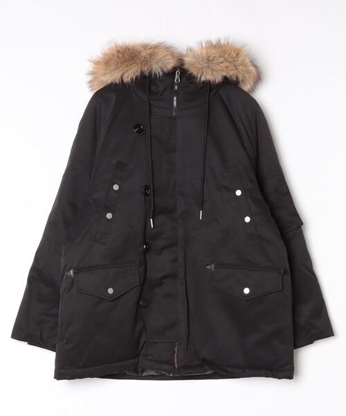 セール】ボリュームファー付きモッズコート（モッズコート）｜Dream