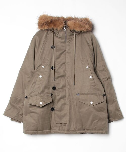 セール】ボリュームファー付きモッズコート（モッズコート）｜Dream