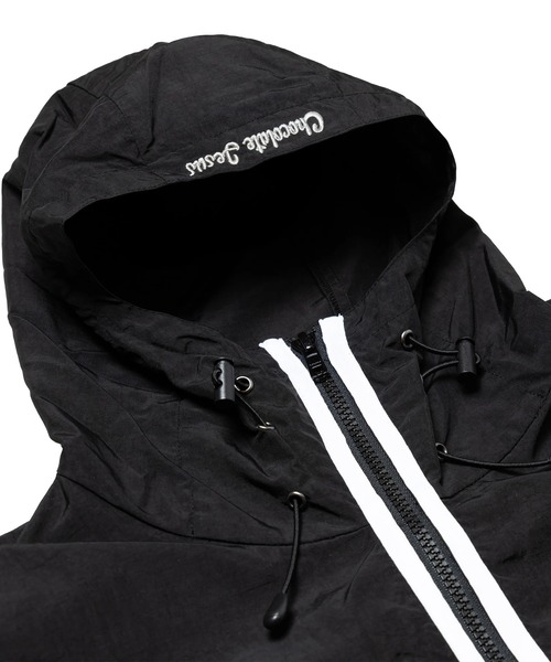 Chocolate Jesus （チョコレートジーザス ）の「CJ WIND SHELL JACKET（ナイロンジャケット・メンズ・バーガンディー/ブラック・LARGE/MEDIUM/SMALL/X-LARGE）」の3枚目の写真