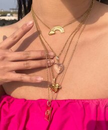 August Harmony（オーガストハーモニー）の「Rainbow Cloud Necklace - Gold（ネックレス）」