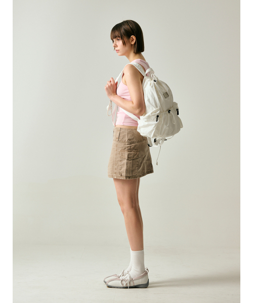 Salad bowls（サラダボール）の「LIGHT STREET SMALL BACKPACK [IVORY]（バックパック/リュック・レディース・アイボリー・FREE）」の15枚目の写真