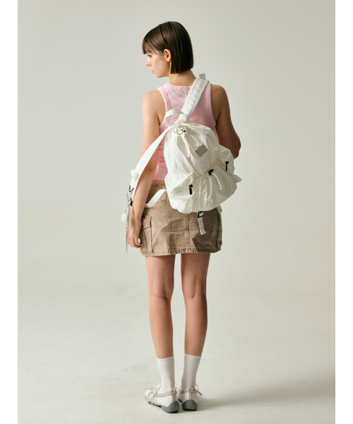 Salad bowls（サラダボール）の「LIGHT STREET SMALL BACKPACK [IVORY]（バックパック/リュック・レディース・アイボリー・FREE）」の13枚目の写真