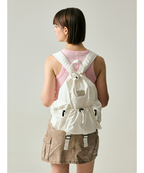 Salad bowls（サラダボール）の「LIGHT STREET SMALL BACKPACK [IVORY]（バックパック/リュック・レディース・アイボリー・FREE）」の10枚目の写真