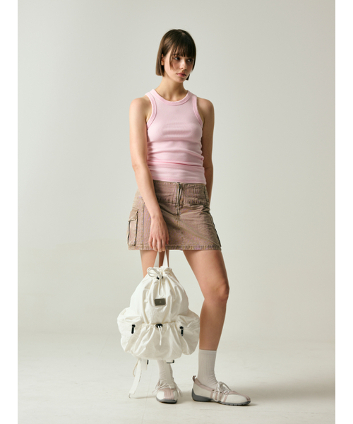 Salad bowls（サラダボール）の「LIGHT STREET SMALL BACKPACK [IVORY]（バックパック/リュック・レディース・アイボリー・FREE）」の7枚目の写真