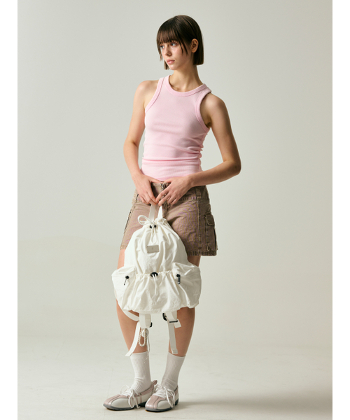 Salad bowls（サラダボール）の「LIGHT STREET SMALL BACKPACK [IVORY]（バックパック/リュック・レディース・アイボリー・FREE）」の6枚目の写真