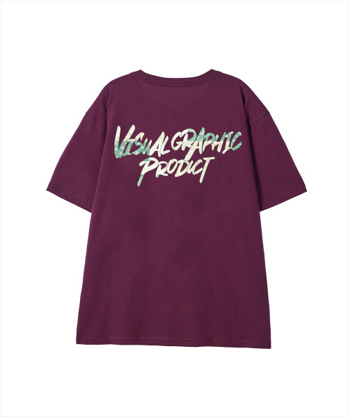 BY.L(バイエル)の「マルチペイズリーグラフィティロゴ半袖Tシャツワイン(Tシャツ/カットソー・メンズ・その他・MEDIUM/LARGE/X-LARGE)」の1枚目の写真