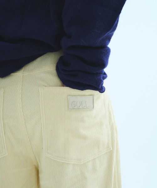 common gull products.（コモンガルプロダクツ）の「路地の体温がするコードュロイパンツ（その他パンツ・レディース・ネイビー/アイボリー/グレー・SMALL/MEDIUM/LARGE）」の17枚目の写真