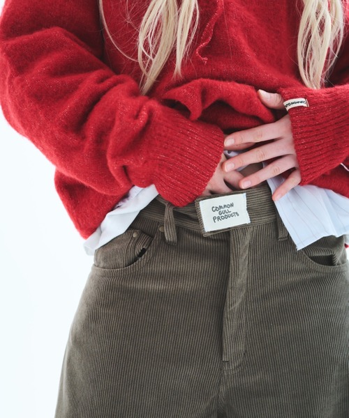 common gull products.（コモンガルプロダクツ）の「路地の体温がするコードュロイパンツ（その他パンツ・レディース・ネイビー/アイボリー/グレー・SMALL/MEDIUM/LARGE）」の22枚目の写真