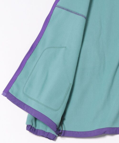 CUBE SUGAR（キューブシュガー）の「CUBE SUGAR/キューブシュガー　フリースｘナイロンZipUpブルゾン（ブルゾン・レディース・ブルー/オレンジ・FREE）」の13枚目の写真