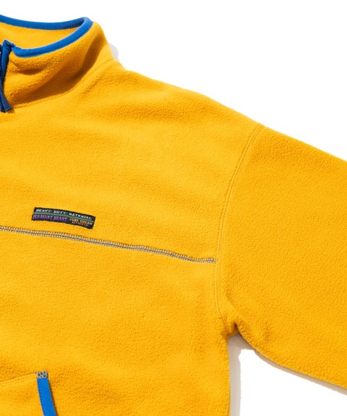 CUBE SUGAR（キューブシュガー）の「CUBE SUGAR/キューブシュガー　フリースｘナイロンZipUpブルゾン（ブルゾン・レディース・ブルー/オレンジ・FREE）」の4枚目の写真