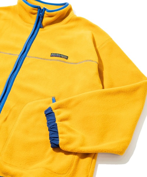 CUBE SUGAR（キューブシュガー）の「CUBE SUGAR/キューブシュガー　フリースｘナイロンZipUpブルゾン（ブルゾン・レディース・ブルー/オレンジ・FREE）」の5枚目の写真