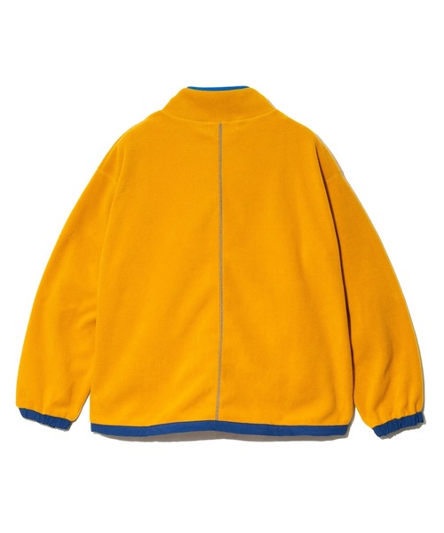 CUBE SUGAR（キューブシュガー）の「CUBE SUGAR/キューブシュガー　フリースｘナイロンZipUpブルゾン（ブルゾン・レディース・ブルー/オレンジ・FREE）」の9枚目の写真