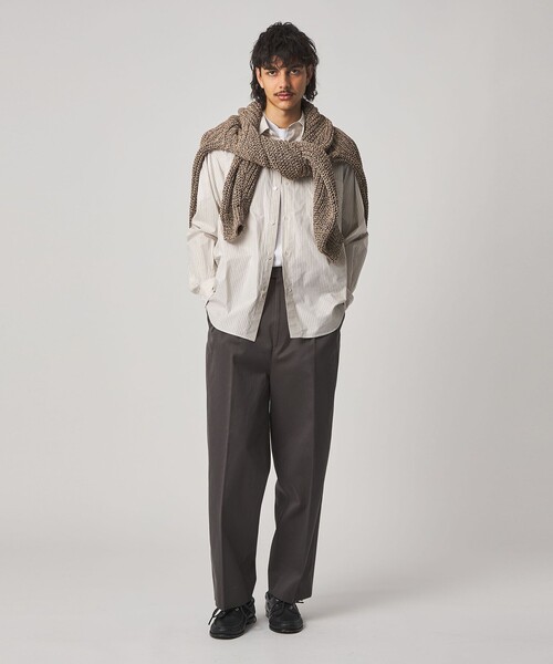 Steven Alan（スティーブンアラン）の「＜Steven Alan＞ ヘイズ ストライプ レギュラーカラー シャツ NARROW（シャツ/ブラウス・メンズ・ナチュラル/ケリーグリーン・S/M/L/XL）」の10枚目の写真