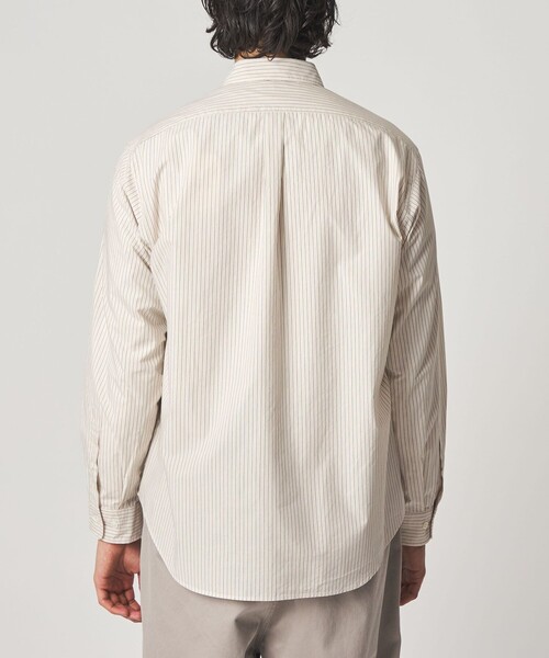 Steven Alan（スティーブンアラン）の「＜Steven Alan＞ ヘイズ ストライプ レギュラーカラー シャツ NARROW（シャツ/ブラウス・メンズ・ナチュラル/ケリーグリーン・S/M/L/XL）」の15枚目の写真