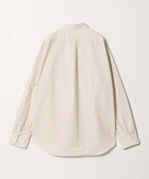 Steven Alan＞ ヘイズ ストライプ レギュラーカラー シャツ NARROW