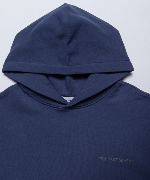 TEN PAST SEVEN（テン ファスト セブン）の「オーバーサイズフードパーカー - ブルー（パーカー・メンズ・その他・SMALL/MEDIUM/LARGE）」の3枚目の写真