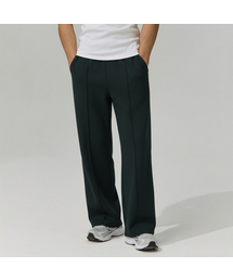 BLACK MONSTER FIT（ブラックモンスターフィット）の「コットンメッシュピンタックワイドスウェットパンツ (メルボルングレー) / BM250918（スウェットパンツ）」