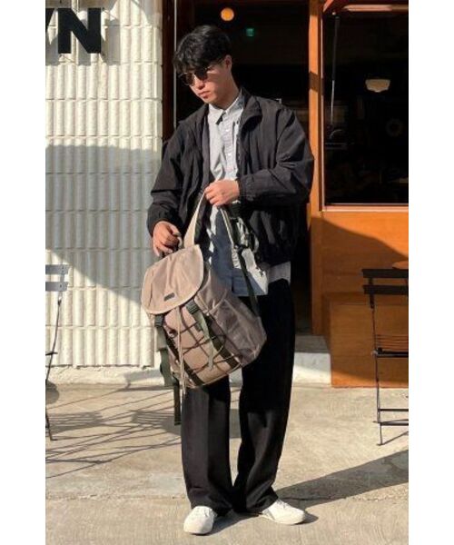KANEITEI(カネイテイ)の「NOMAD TWO-TOUCH DRAWSTRING BACKPACK (BEIGE)(バックパック/リュック・レディース・ベージュ・FREE)」の21枚目の写真