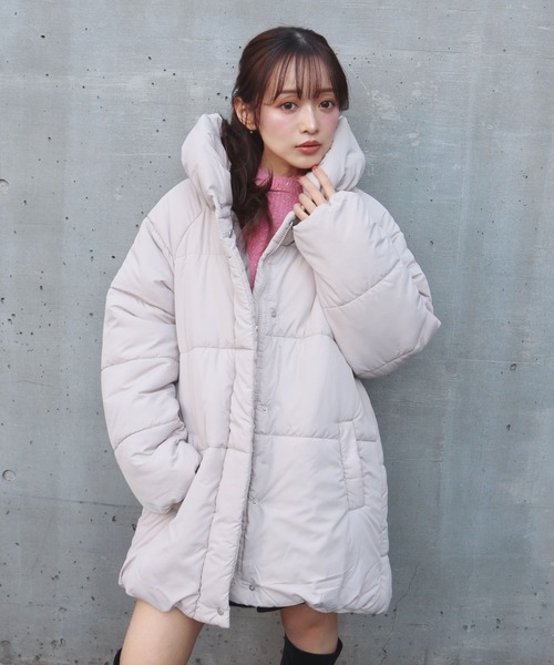 セール】中綿ラグランミドルコート（ダウンジャケット/コート）｜CECIL