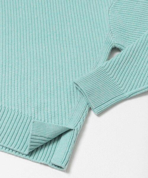 URBAN RESEARCH DOORS（アーバンリサーチドアーズ）の「ツイル編みKNIT（ニット/セーター・レディース・ライトベージュ/ブラウン/ミント・FREE）」の16枚目の写真