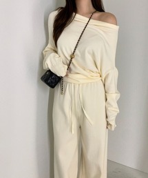 新品2点セット♡セットアップオフショール セットアップ オフショルダー」に該当するレディースファッション通販