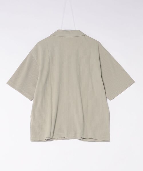 PUMA(プーマ)の「PUMA/プーマ メンズ 半袖 Tシャツ 襟付き ワッフル生地 ワンポイント ロゴ 636809(Tシャツ/カットソー・メンズ・ブラック/グレイッシュベージュ・XL/M/L)」の3枚目の写真