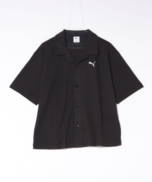 PUMA(プーマ)の「PUMA/プーマ メンズ 半袖 Tシャツ 襟付き ワッフル生地 ワンポイント ロゴ 636809(Tシャツ/カットソー・メンズ・ブラック/グレイッシュベージュ・XL/M/L)」の16枚目の写真