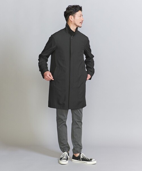 WEB限定 WARDROBE SMART】Reflax バルマカーンコート（ステンカラー