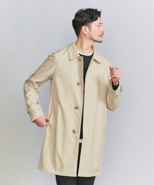 ほぼ未使用　 Reflax バルマカーンコート　ベージュ　M WEB限定 WARDROBE SMART】Reflax バルマカーンコート（ステンカラー
