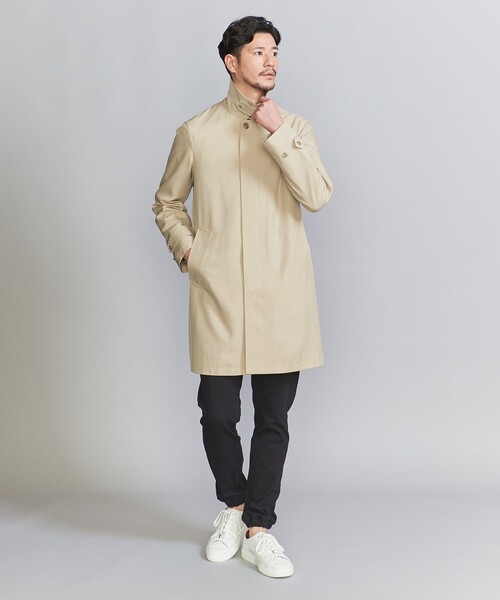 WEB限定 WARDROBE SMART】Reflax バルマカーンコート（ステンカラー