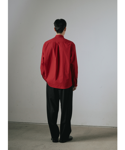WHAGI(ワギ)の「Vintage Architect Shirt (Vintage Red)(シャツ/ブラウス・メンズ・その他・1/2/3)」の6枚目の写真