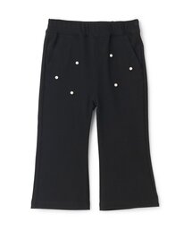 petit main | パールつきカットパンツ(デニムパンツ)