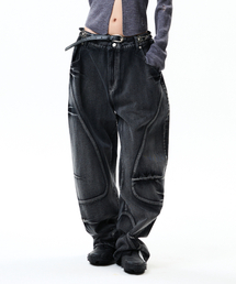 CRITIC（クリティック）の「VORTEX FADED DENIM PANTS BLACK（デニムパンツ）」