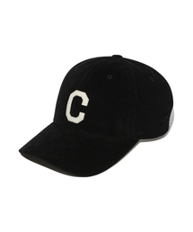 COVERNAT（カバーナット）の「[コージーフィット] Cロゴアプリケコーデュロイボールキャップ Black（キャップ）」