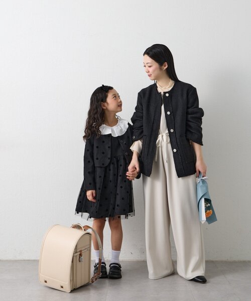 CIAOPANIC TYPY（チャオパニックティピー）の「【KIDS】【フォーマル・セレモニー】 洗えるフリル襟シャツブラウス（シャツ/ブラウス・キッズ・ホワイト・SMALL/MEDIUM）」の13枚目の写真