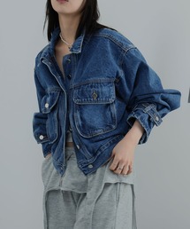 Ulysses（ユリシス）の「ボリュームスリーブデニムジャケット（その他アウター）」