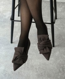 on:nue（オンニュ）の「【on:nue】リボンディテールポインテッドパンプス /2026 SS COLLECTION（パンプス）」