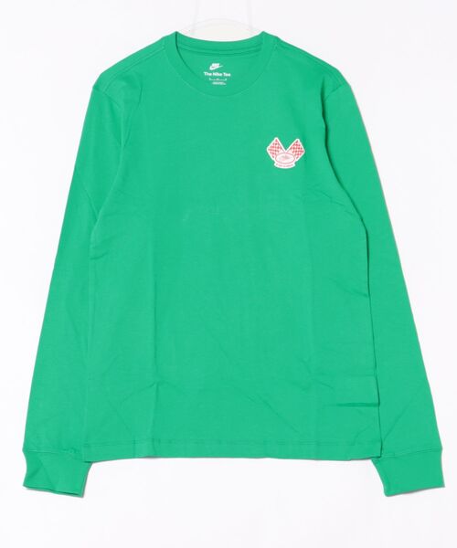 NIKE(ナイキ)の「《NIKEアパレル》AS U NSW TEE LS SOLE RALLY(Tシャツ/カットソー・メンズ・ブラック/ホワイト/グリーン・S/M/L/XL/2XL)」の3枚目の写真