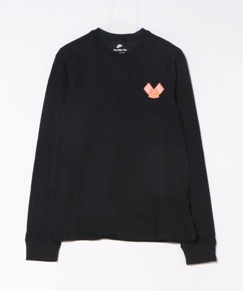 NIKE(ナイキ)の「《NIKEアパレル》AS U NSW TEE LS SOLE RALLY(Tシャツ/カットソー・メンズ・ブラック/ホワイト/グリーン・S/M/L/XL/2XL)」の1枚目の写真