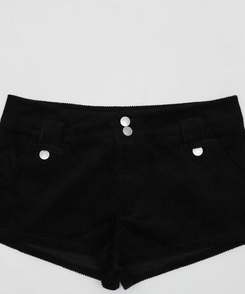 dispark（ディスパーク）の「DISPARK/【26年春夏新作】コーデュロイマイクロショートパンツ（その他パンツ・レディース・アイボリー/ブラック・SMALL/MEDIUM）」の16枚目の写真